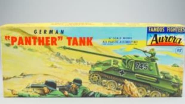  The internet is an amazing time machine, allowing us to see the things that only our memories have preserved. It has been more than 40 years since my brother convinced me he was more adept than me to assemble my first plastic model kit--A German Panther tank.