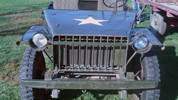 Andrew Miller purchased the Bantam Recon car from a government salvage auction at Camp Ellis, Ill., on Aug. 25, 1945.