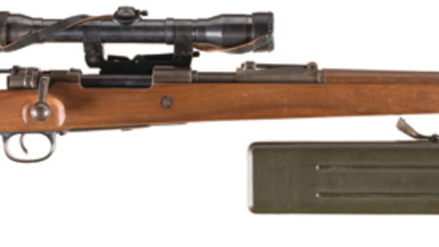 Gustloff-Werke "bcd/4" Code Model 98 Bolt Action Sniper Rifle in "Long Rail" Configuration SOLD $13,800