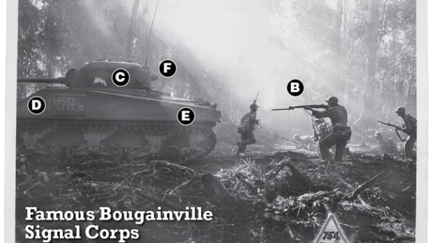 Famous Bougainville photo isn't what it seems.