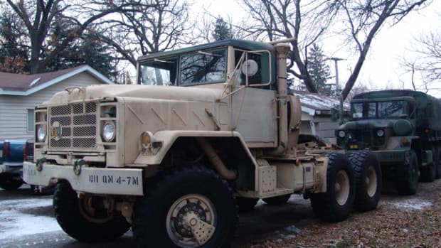 Chuck Culp started in the hobby in 1997 when he bought his first truck. Within a few years, his passions led him to buying several CUCVs and a deuce before he bought a new project – an M932A2 tractor. 