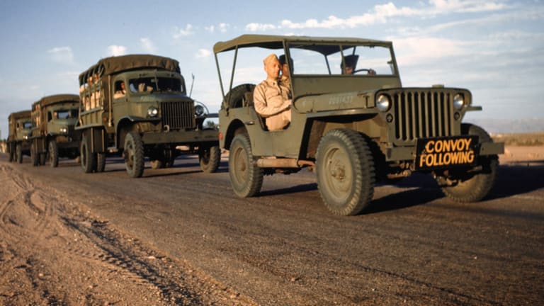 Personalized for you. Iconic Willys MB Jeep from WWII for Weddings Birthdays The U.S Army Truck used during World War II Retirement
