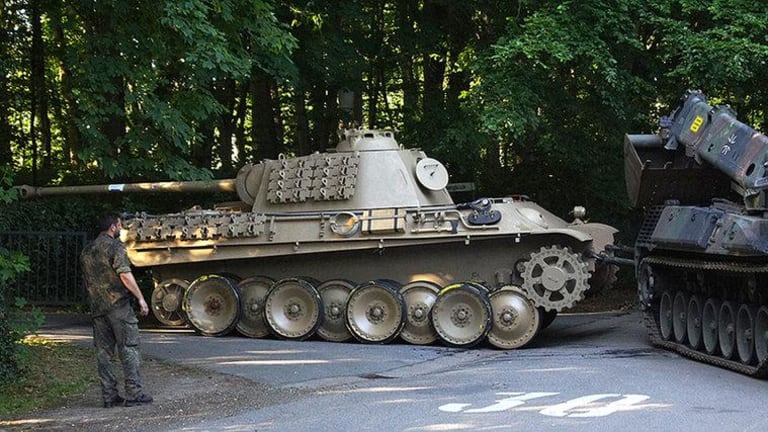 GUILTY: German Court issues penalty for seized Panther, other WWII weapons