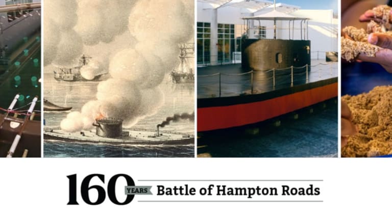 The Mariners’ Museum to commemorate the 160th anniversary of the Battle of Hampton Roads