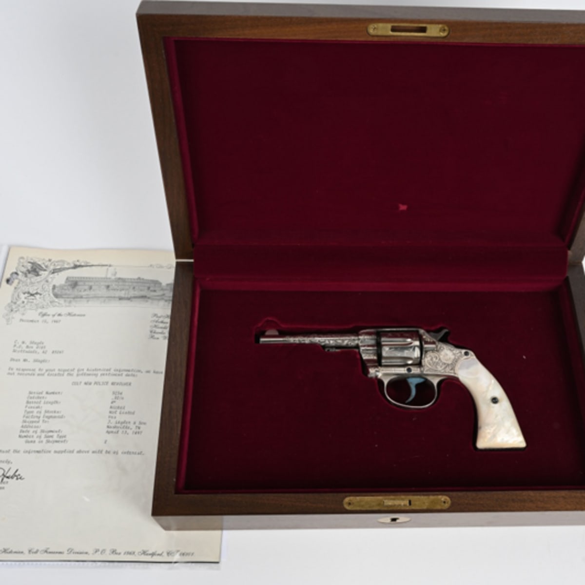 PISTOL GUN PRESENTATION CUSTOM DISPLAY CASE BOX for REMINGTON m1911 A1 colt 