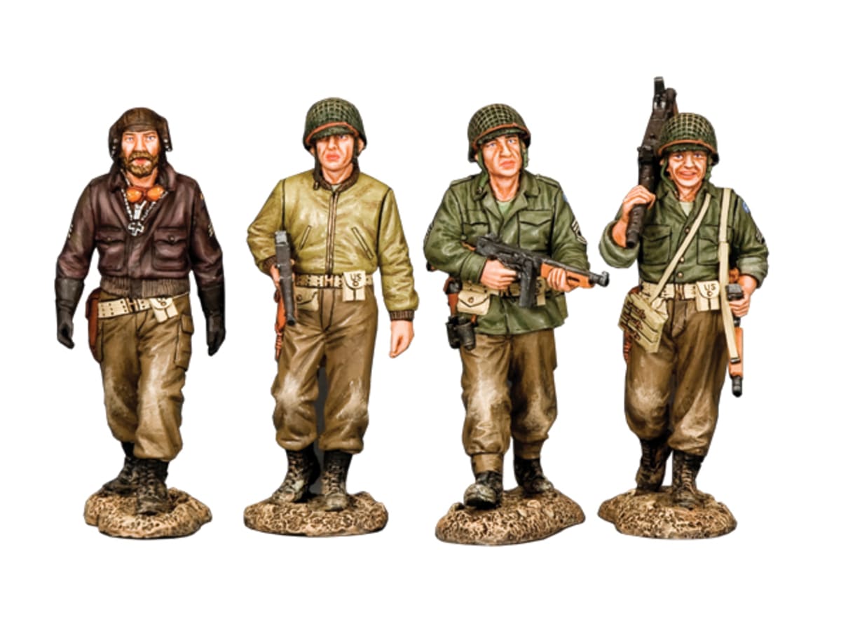 NA409 On Guard 2 x figure set by King & Country 