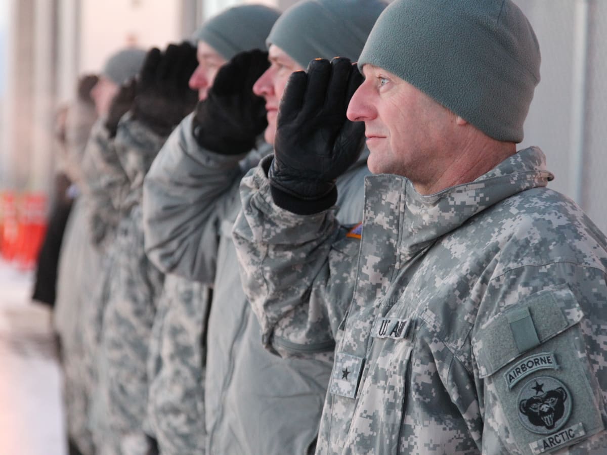 US Army Recruiting Command ALASKA tab arc patch 