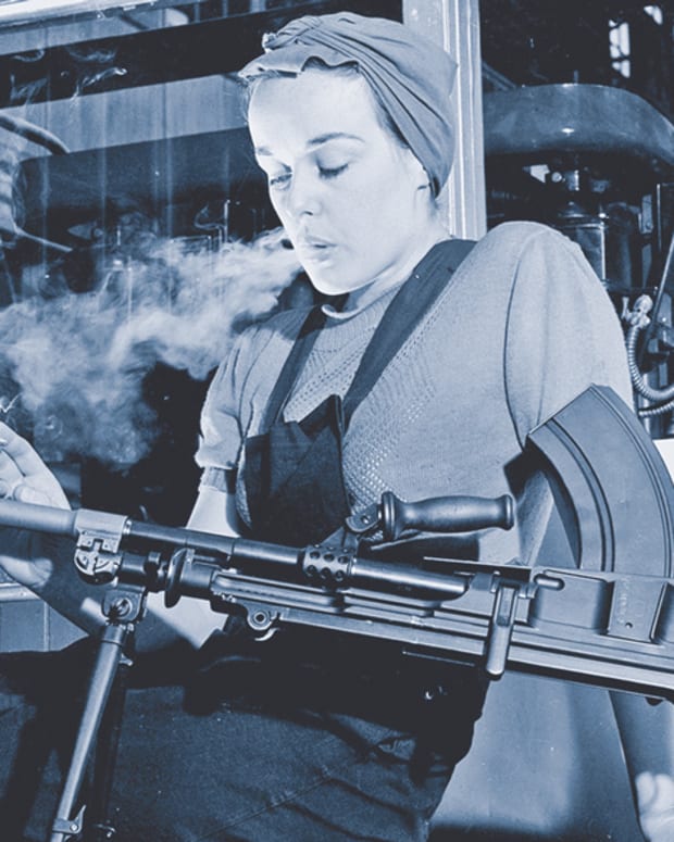 Before “Rosie the Riveter” there was Veronica “Ronnie” Foster — the Bren Gun Girl.
