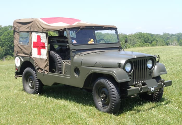 The ambulance version of the M38A1 was the M170 Frontline Ambulance. 