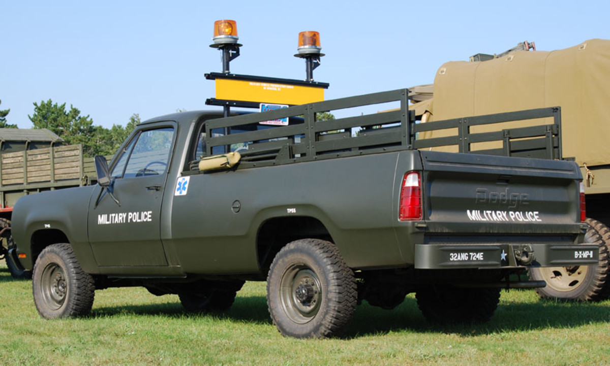 Rick Coquillette’s fully restored Dodge M880 exemplifies the Army’s efforts in the mid-1970s to build an inexpensive, light utility vehicle based on a civilian model.