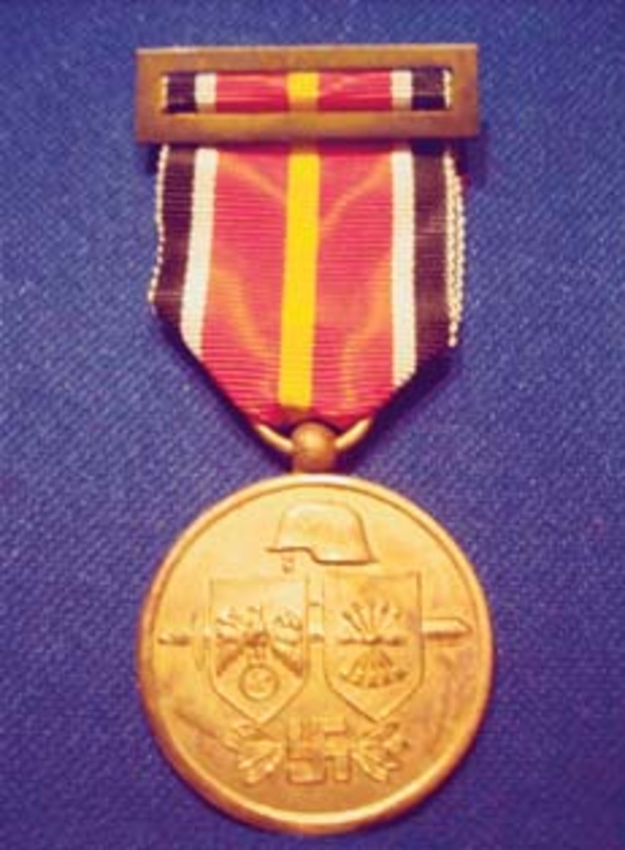 German “Blue Division” Medal, Spanish manufactured,obverse