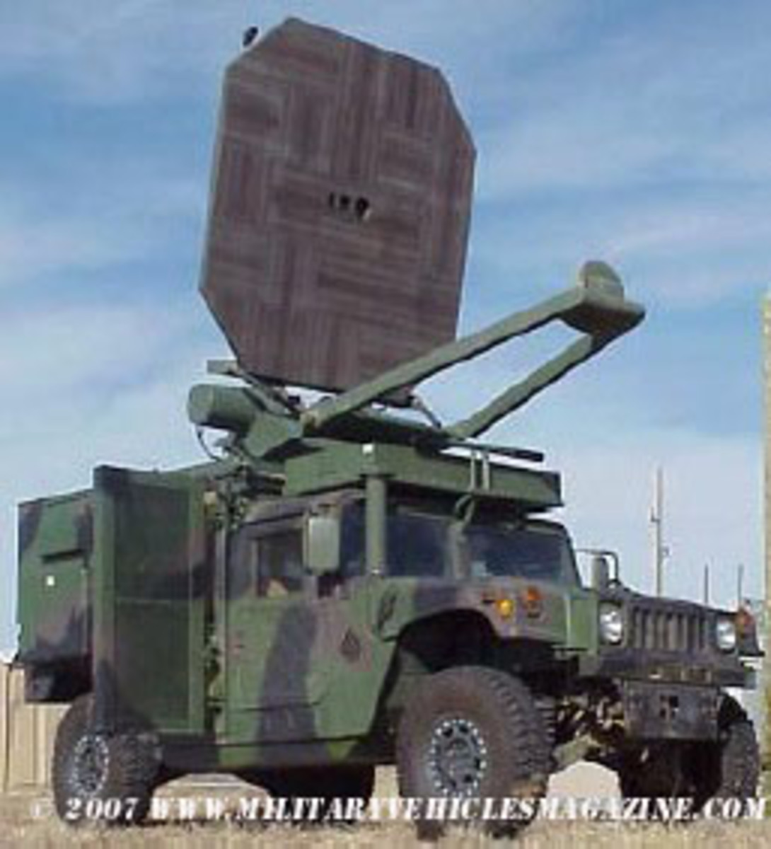 Humvee with ADS mounted.
