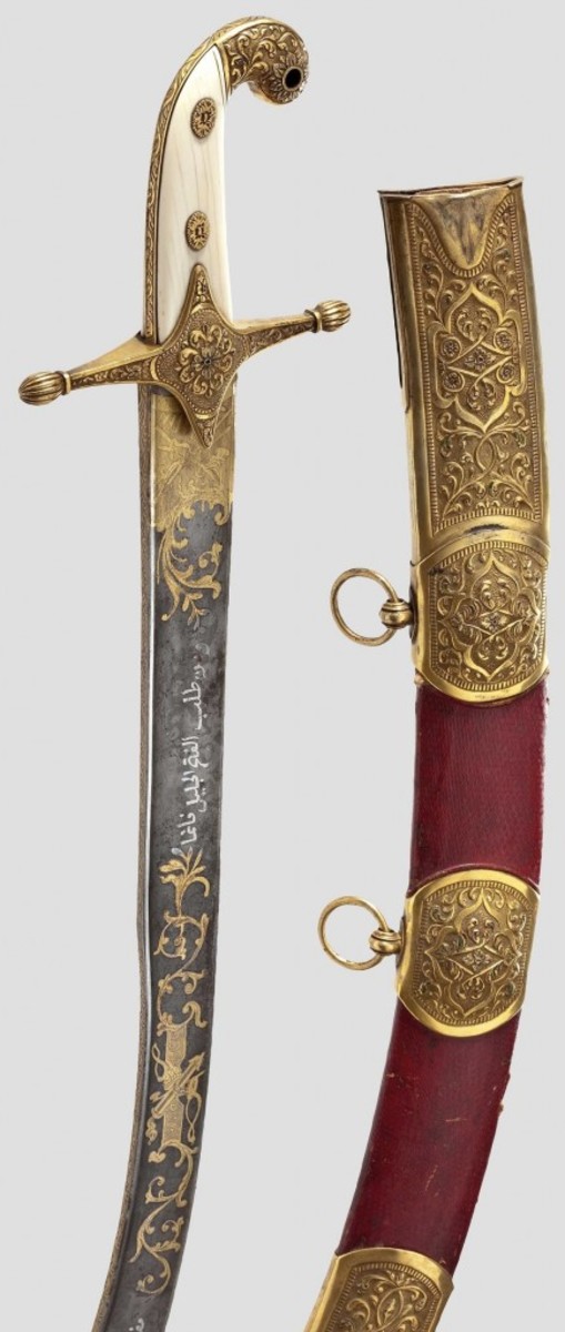 Lot No. 2171. King Otto I of Greece. A presentation saber from the Turkish Sultan Mahmud II.