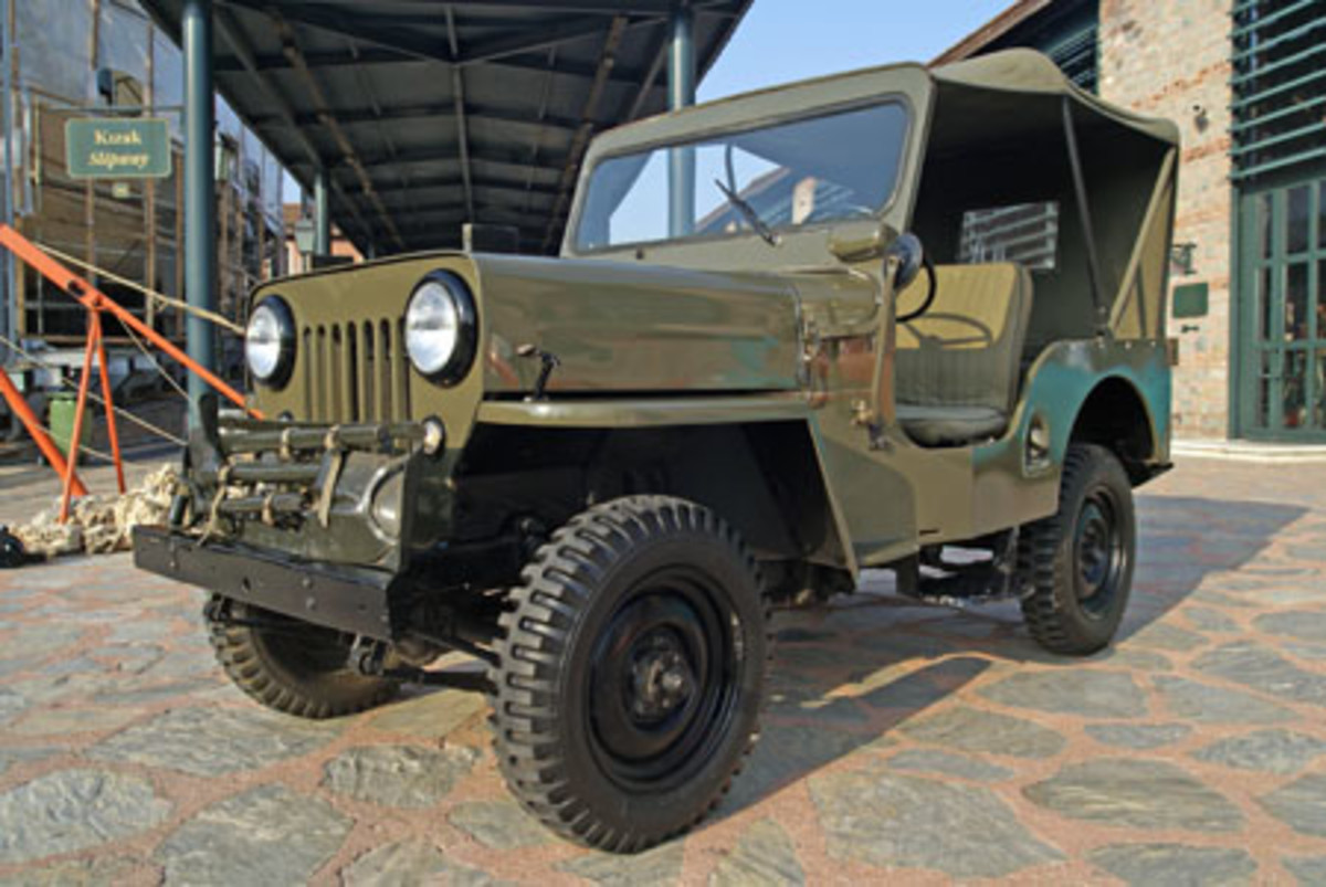 This Turkish CJ-3B was rescued from an Istanbul Ford dealership where it had been stranded for years.