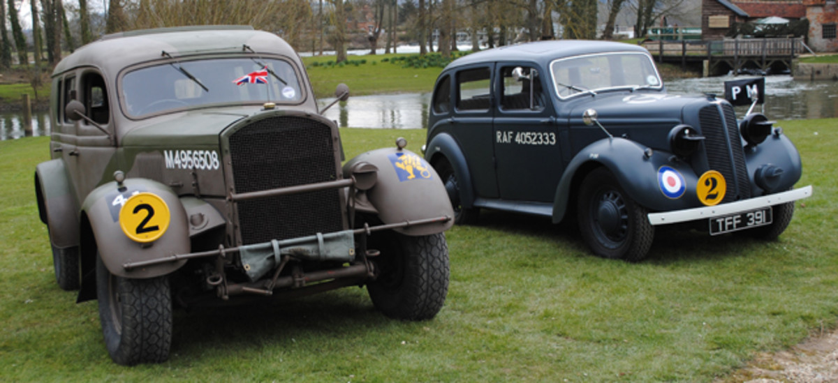 The WOA2 is seen here alongside a wartime Hillman Minx 10 ‘Utility’ vehicle which was basically a civilian-type car operated by the Royal Air Force. It would have been used to to carry passengers and was a liaison vehicle for use between airfields. The two vehicles gives a comparison in scale between the smaller and Heavy Utility types.