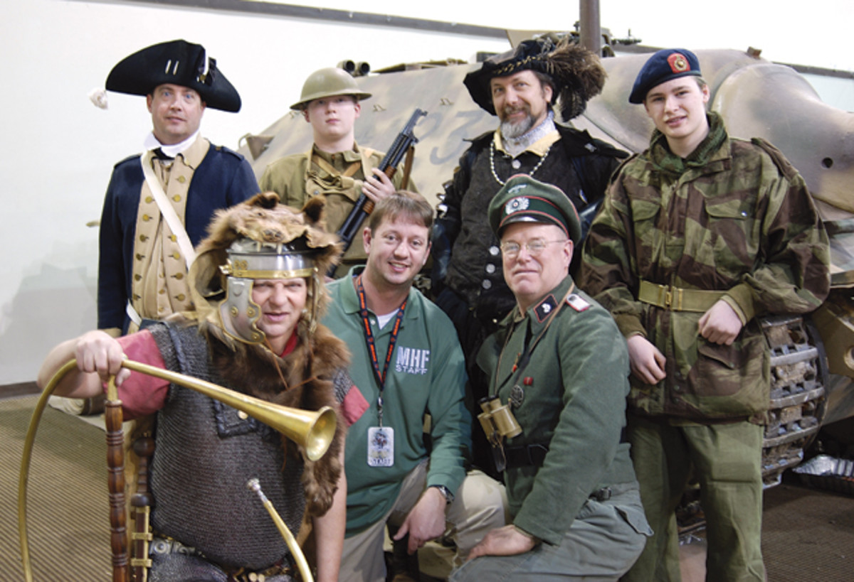 If there was a military event that occurred in the last 400 or 500 years, there are probably people who reenact it today! Before you begin acquiring items to reenact, find a group that share your particular military history passions. Photo by John Adams-Graf