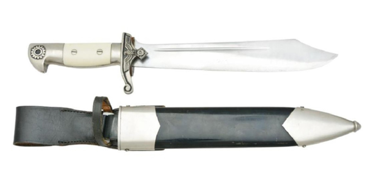  OUTSTANDING WWII GERMAN TENO SUBORDINATE HEWER.Sold for $3,100