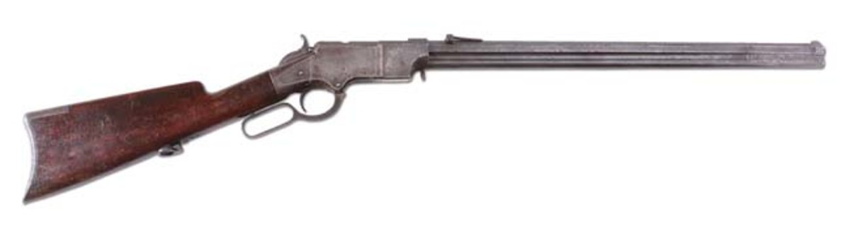  Outstanding New Haven Arms ‘Iron Frame Henry’ rifle manufactured in 1862, Serial No. 262. One of fewer than 90 believed to exist. Est. $85,000-$100,000