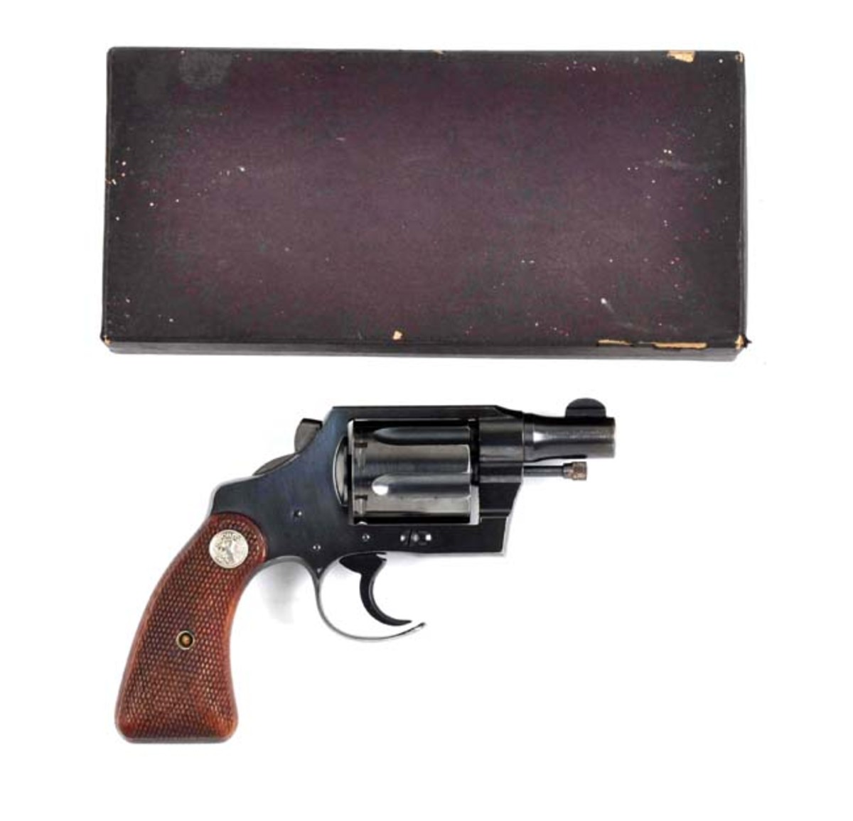 Rare Boxed Colt Pre-War Fitz Det. Revolver