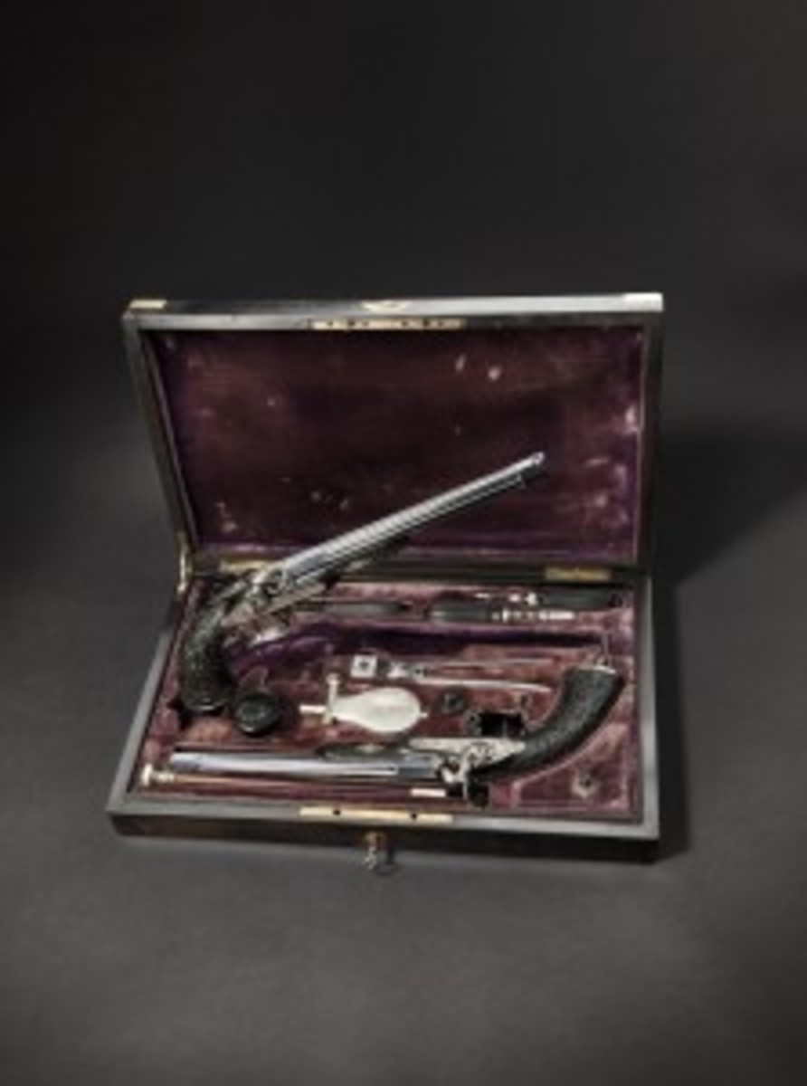 Deluxe pair of cased target pistols, Carl Daniel Tanner in Hanover, circa 1840/50. Starting bid: 1000 Euros