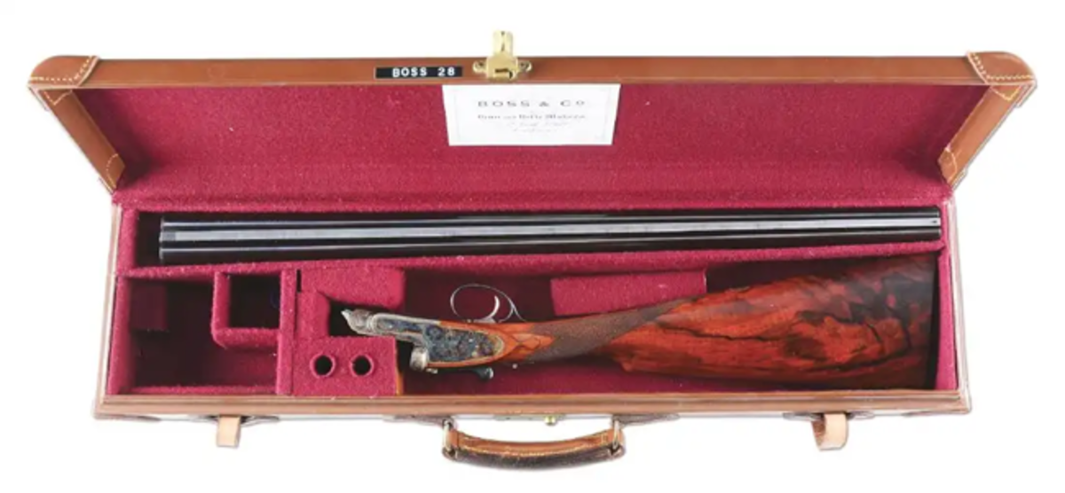 Exceptional and exceedingly rare Boss & Co. Best 28-gauge sporting shotgun delivered to Abercrombie and Fitch in 1968.