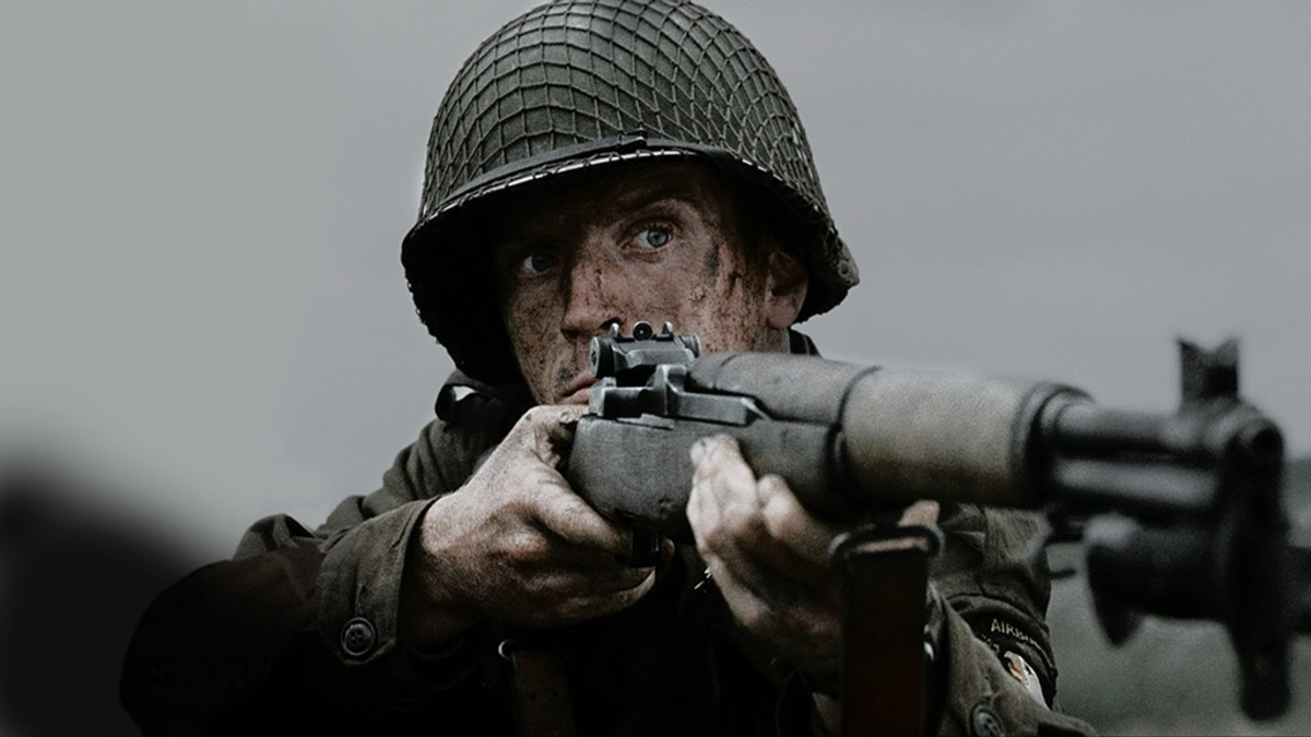 Before the the HBO miniseries, “Band of Brothers,” not many knew the name “Richard Winters.” Stephen E. Ambrose’s story of Easy Company, 506th Parachute Infantry Regiment, however, introduced a new generation to the heroics of Winters (portrayed here by Damian Lewis).