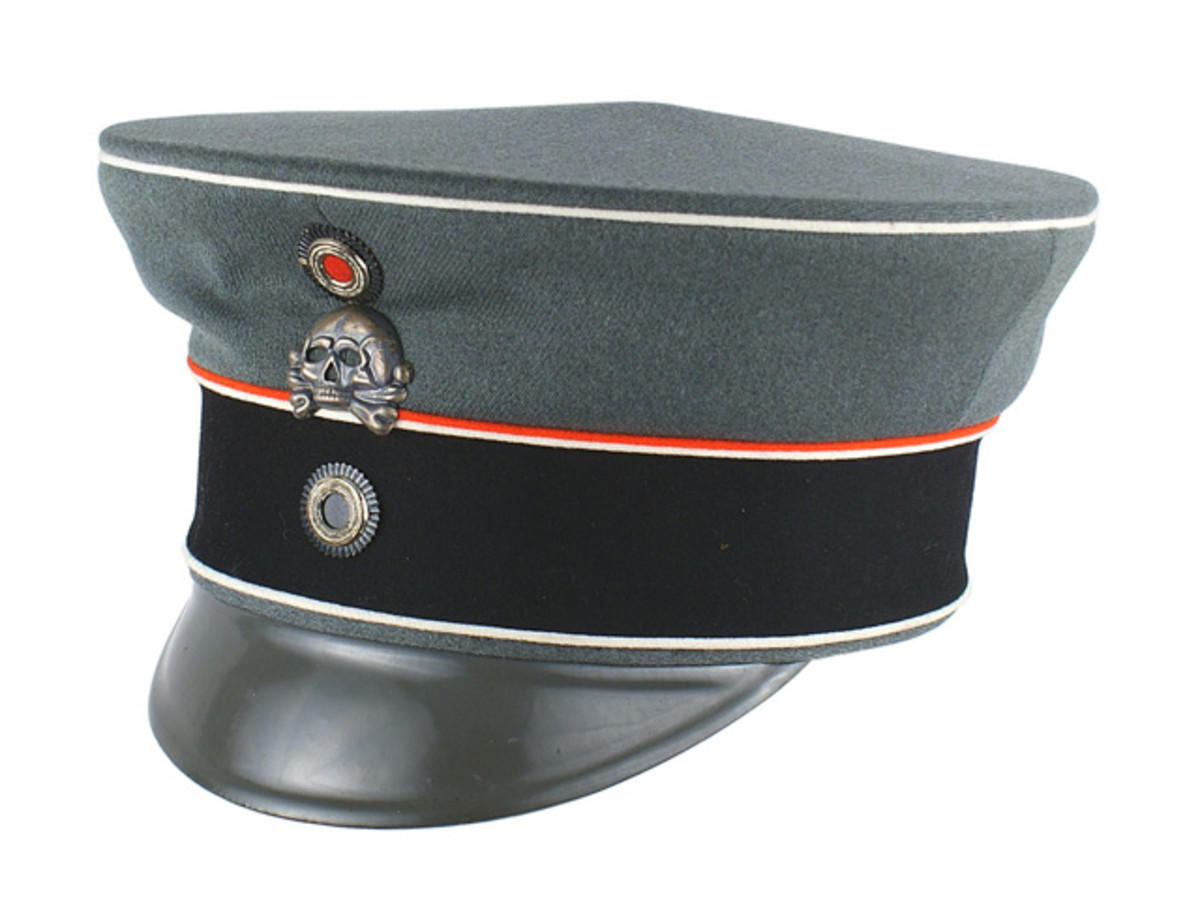 Kaiser Wilhelm II of Germany’s peaked cap from the early 20th century, for the 17th Brunswick Hussars, in excellent condition (minimum bid: $12,500).
