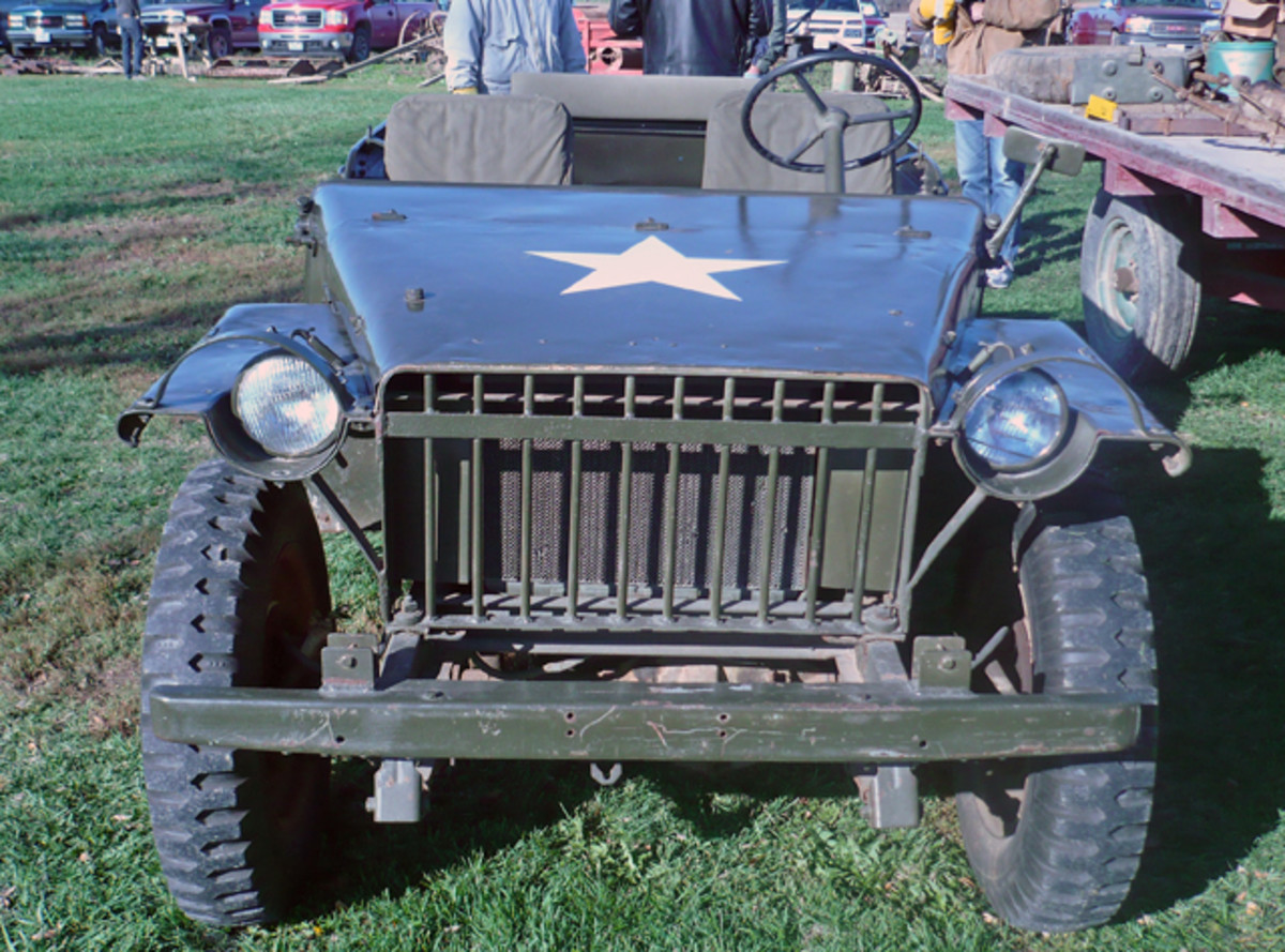 Andrew Miller purchased the Bantam Recon car from a government salvage auction at Camp Ellis, Ill., on Aug. 25, 1945.
