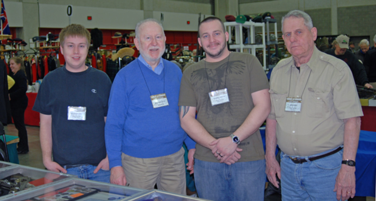 The crew from Mohawk Auctions. Ray let me “peek behind the curtain” to see an incredible piece of militaria that will appear on their next auction but made me swear to secrecy until they can complete the research. Keep checking their site at www.militaryrelics.com to see when the catalog for Auction 69 is posted.