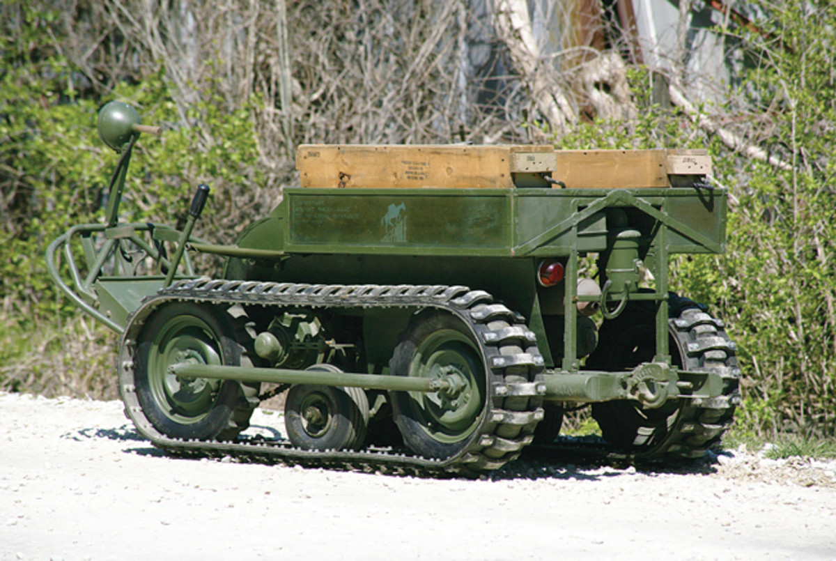 This prototype of a 1943 Crosley Mule T-37 certainly looks the part of a rugged military-destined machine despite failing the required testing at the Aberdeen, MD proving grounds.