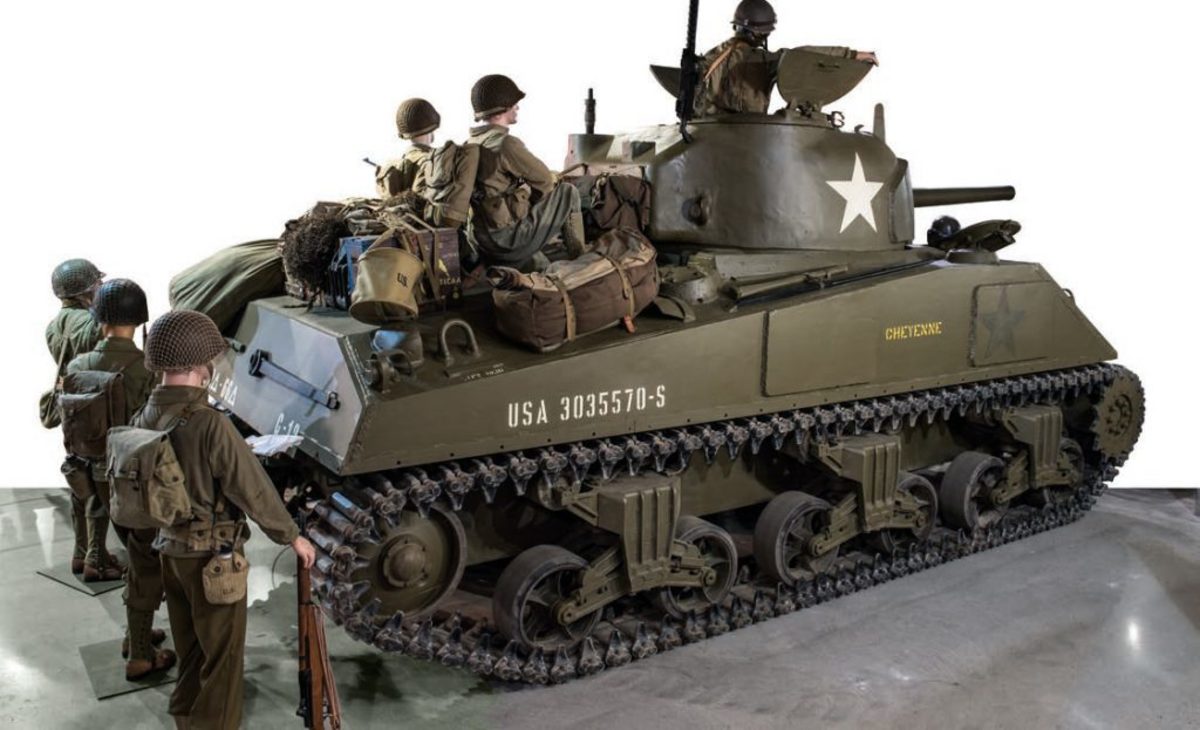 Lot 46, 1944 CHRYSLER M4A4 SHERMAN, sold for $407,680