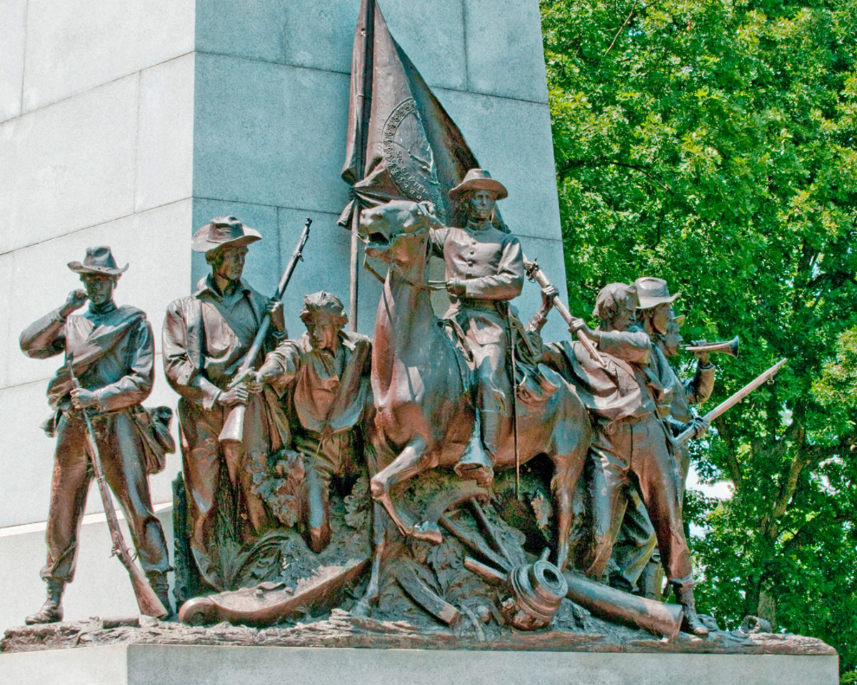 The monument to Virginia at Gettysburg reminds all Americans of the decisive battle that was fought in the Pennsylvania countryside 150 years ago.