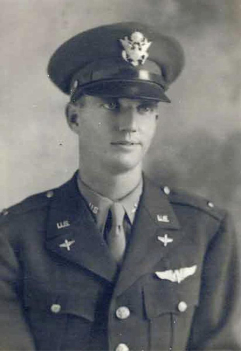  This 1944 official portrait of Army Air Corps Lt. Robert Eugene Oxford was released by the U.S. Army.