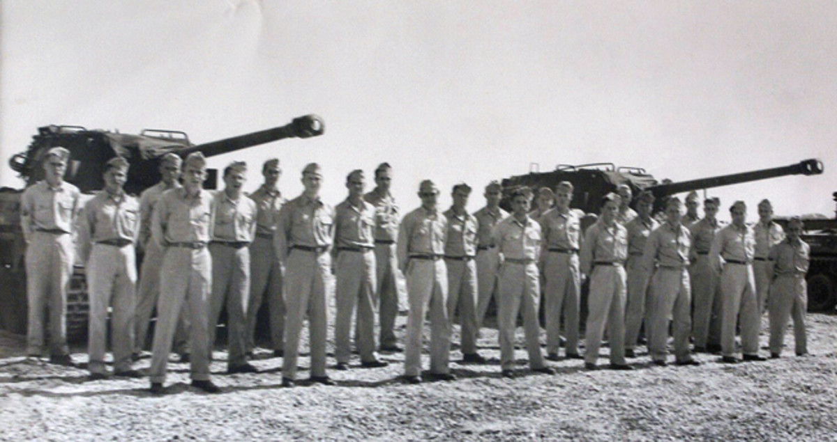  Brown served in the Second Recon. Platoon of the 656th Tank Destroyer Bn.