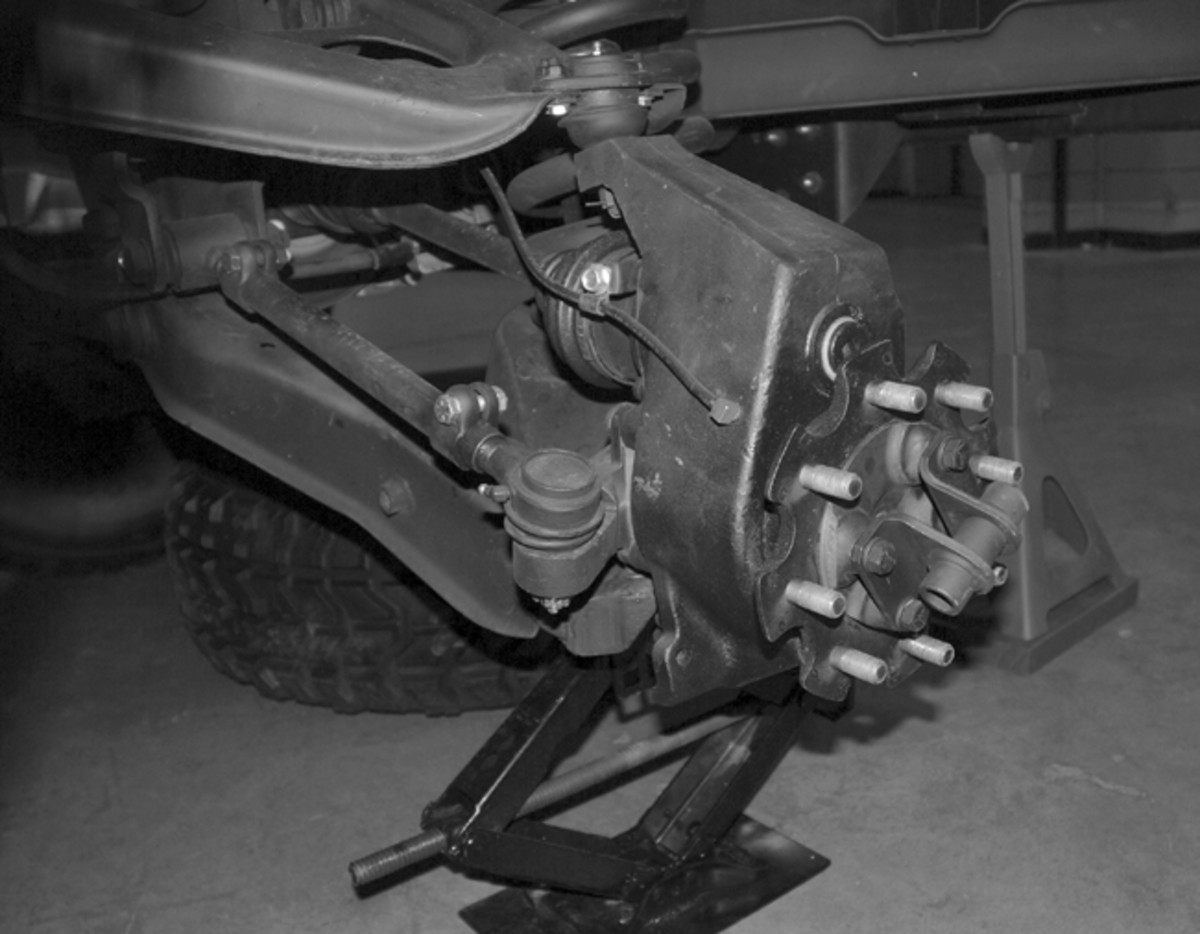 As with most newer vehicles, a HMMWV has relatively few lubrication points compared to historic military vehicles such as the M37 or M35. Instead, it uses replaceable bushings and fittings in its suspension and steering system. The key word is “replaceable.” This is not a vehicle that one simply greases at regular intervals and its chassis lasts indefinitely.