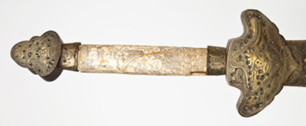 Large Chinese Jian (Sword) ($2,700).