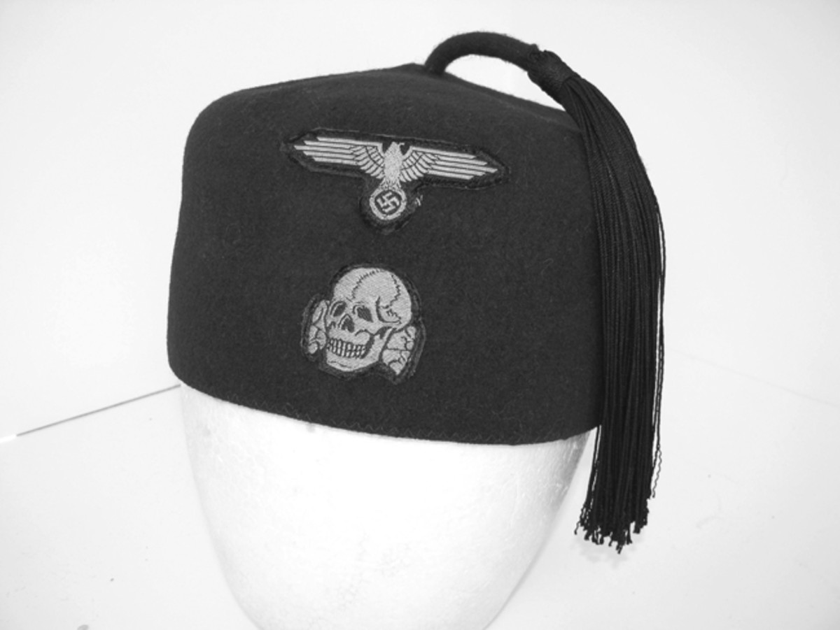  The Croatian SS fez saw service along the eastern borders of the Reich.
