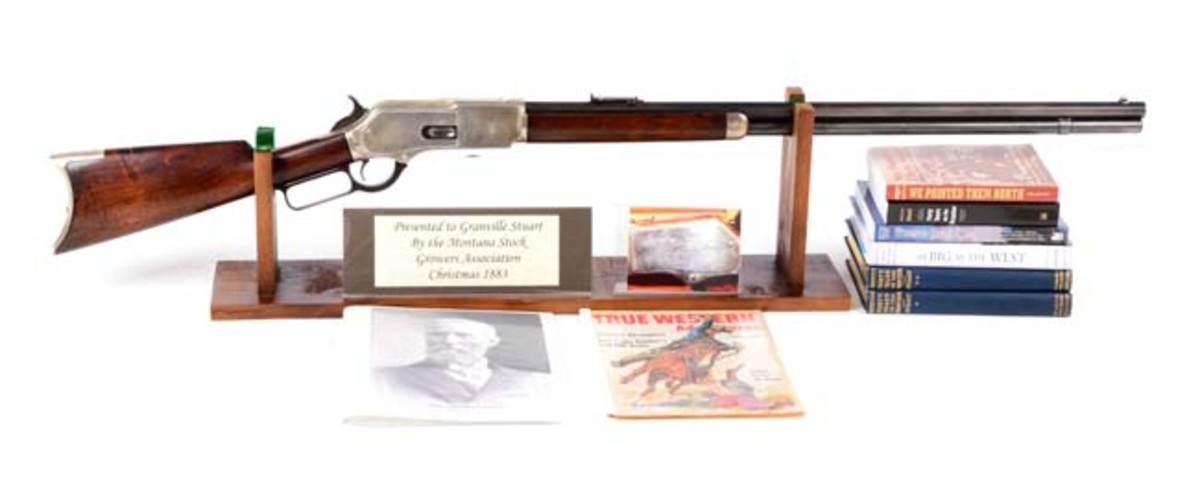  Granville Stuart Documented Winchester Model 1876 Rifle