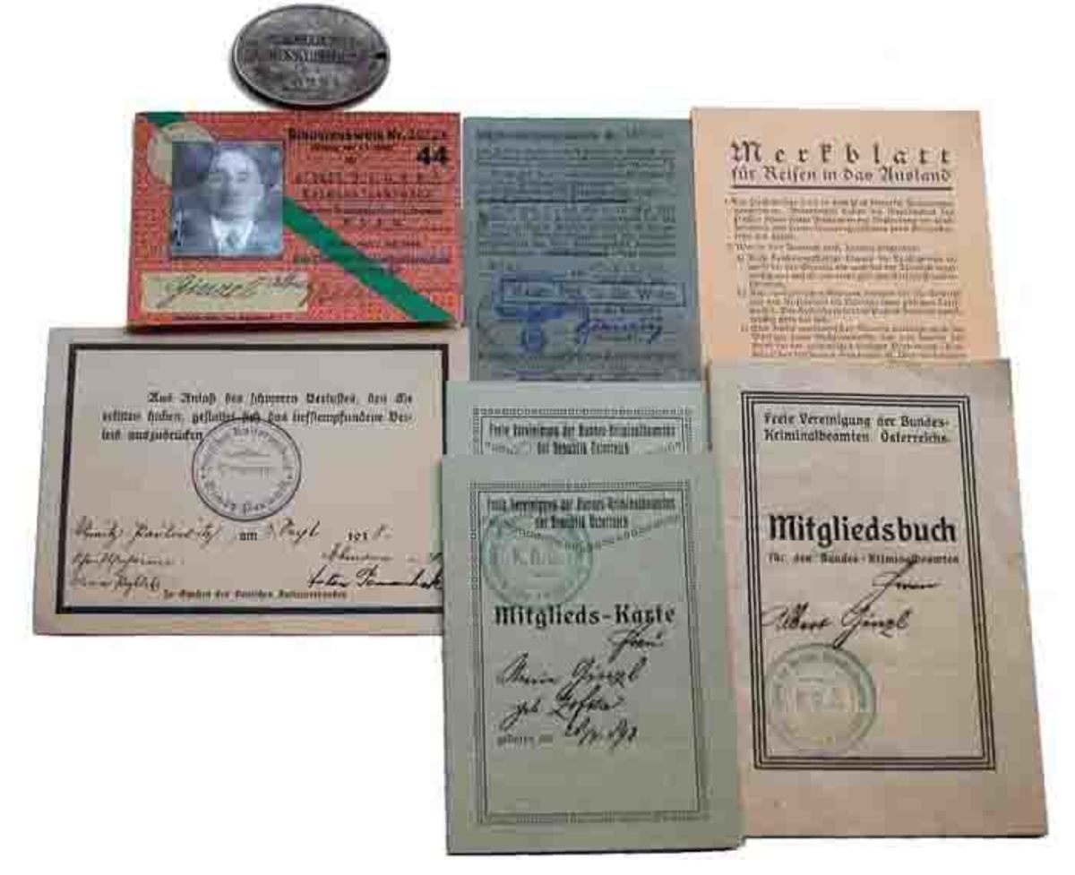 Tim sold this Kripo disk and accompanying identification for $18,000 through grenadierauctions.com. The disk number correspondents to all of the documents, making this set extremely rare.