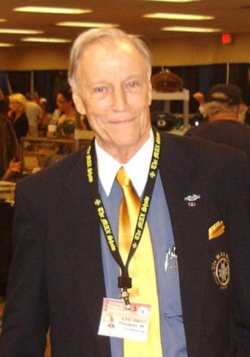 A true friend of the hobby and Military Trader, LTC (Ret.) Thomas M. Johnson,  