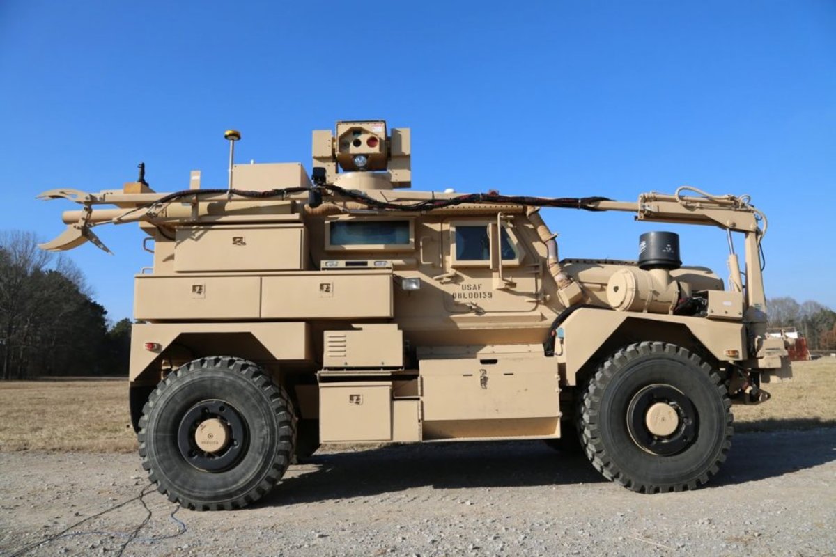 Cougar MRAP Recovery of Airbase Denied by Ordnance (RADBO)