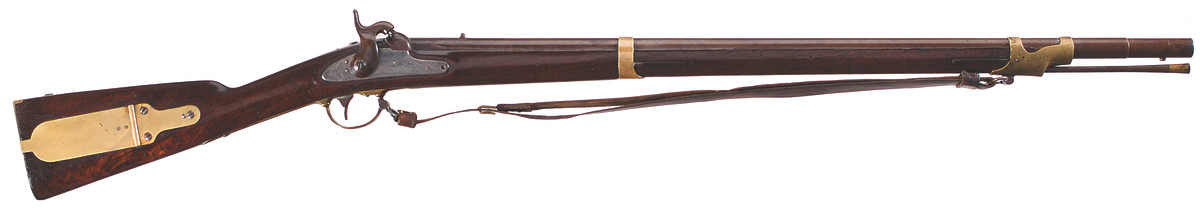 U.S. Model 1841 percussion rifle, .54 caliber, New Jersey alteration, Type I
