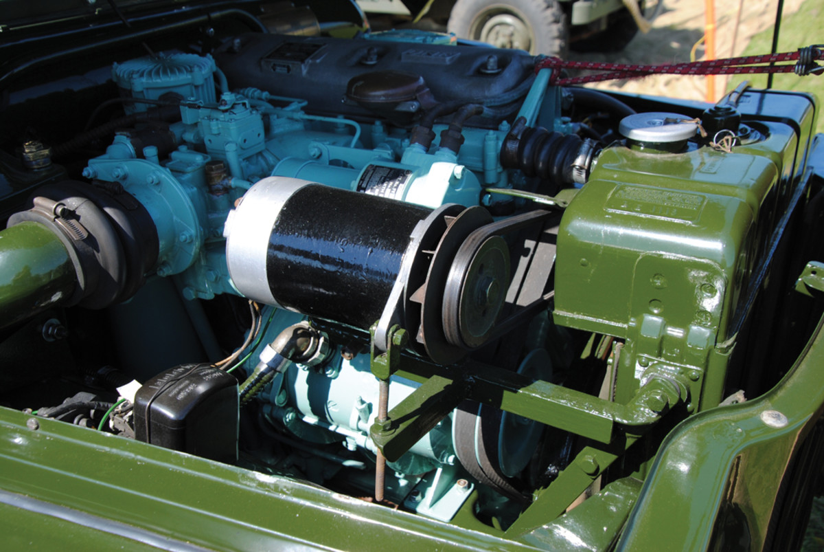 The standard Rolls-Royce engine was fitted to the WN1 version of the Champ.