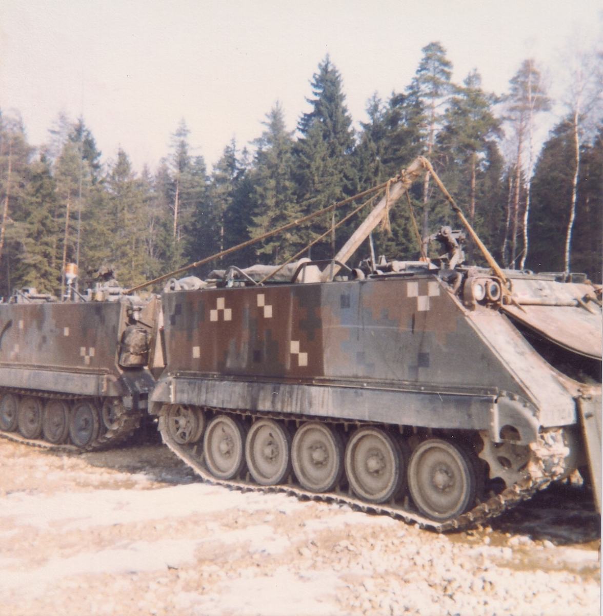 2nd ACR M113s Camp Reed Roetz, West Germany