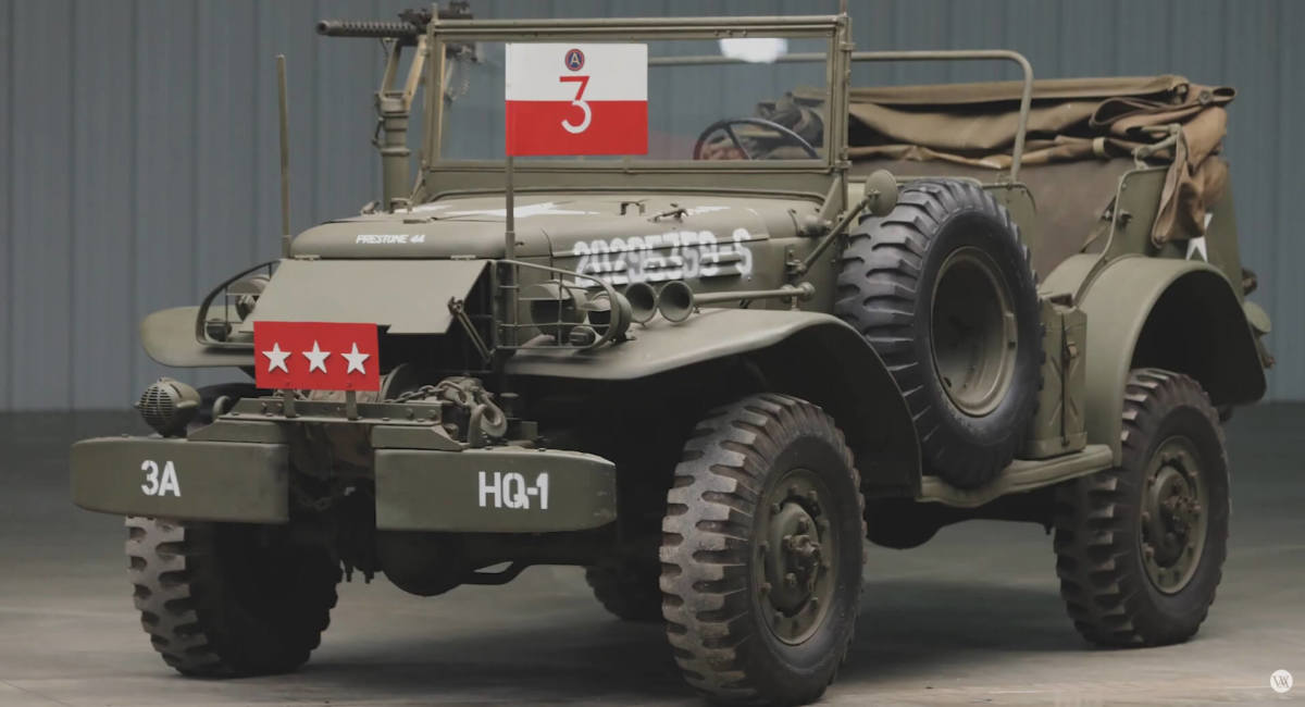 Worldwide Auctioneers of Auburn, Ind., will be selling this WC-57 at auction in June 2020. Once displayed in museums in Belgium and the United States, the auction company describes it as "General Patton's Command Car."