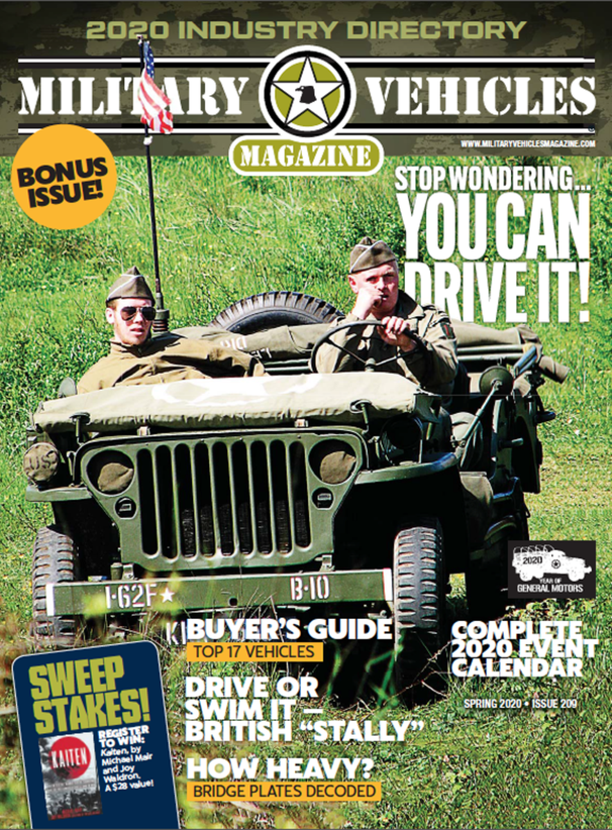 Keep current with Military Vehicles Magazine