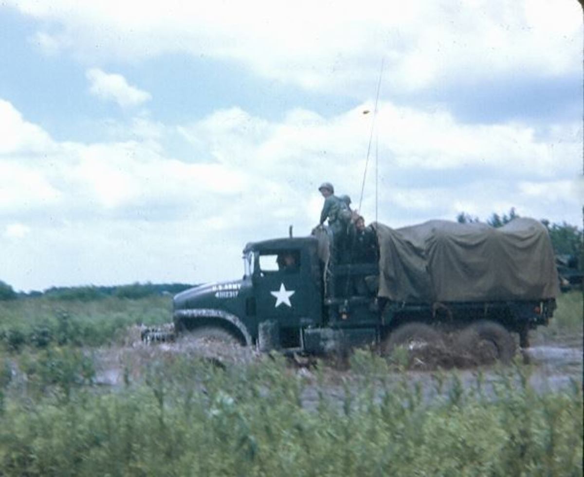 Ronald Boltz shot this photo of an M135 in Vietnam.