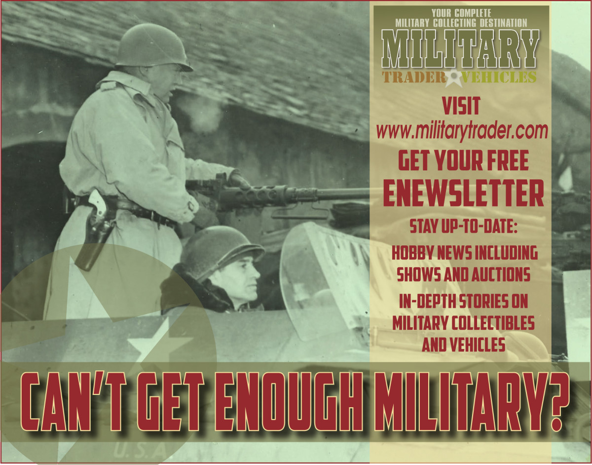 Sign up to receive our FREE Militar-E-News