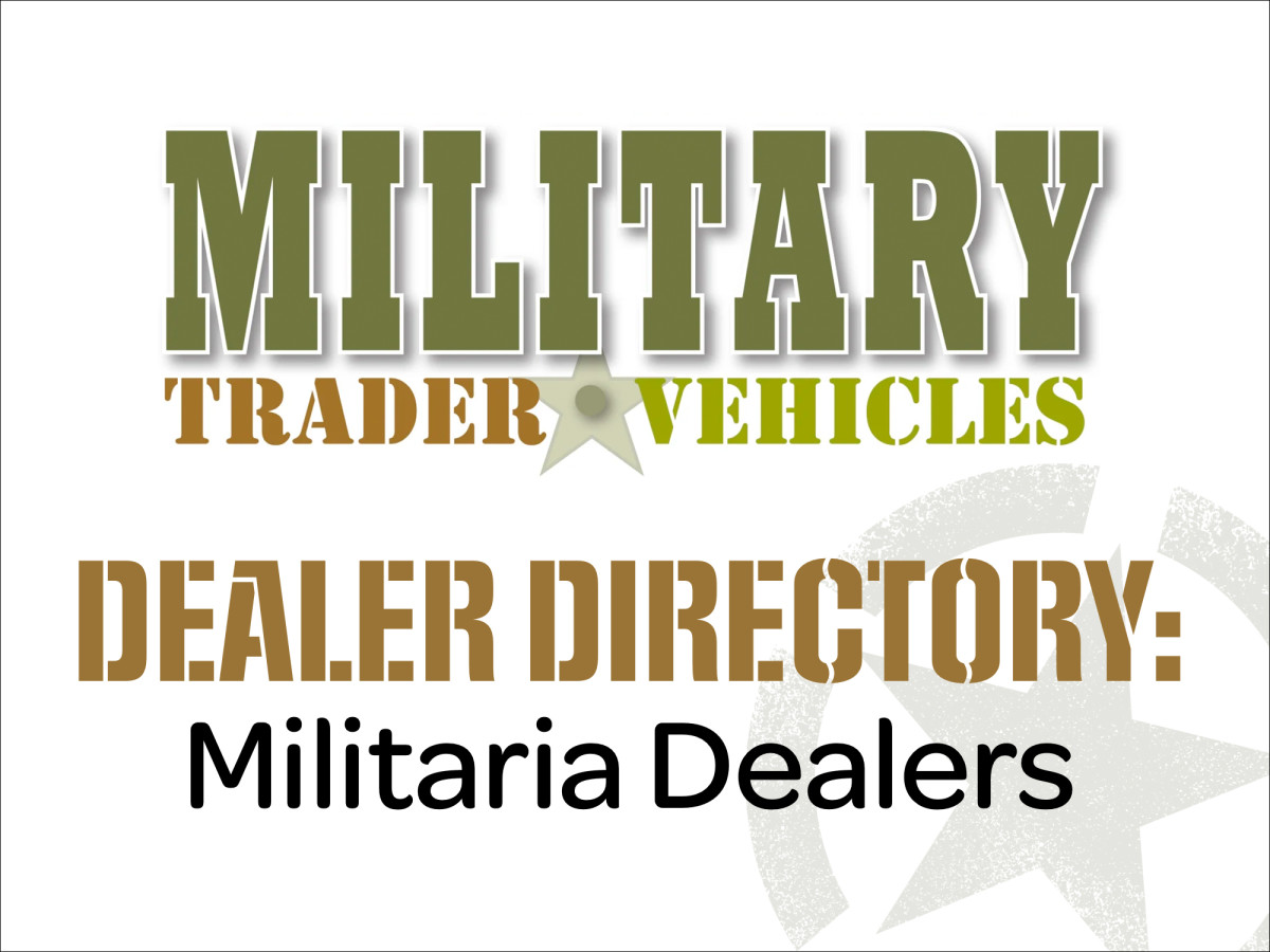 Military Trader's Directory of Militaria Dealers