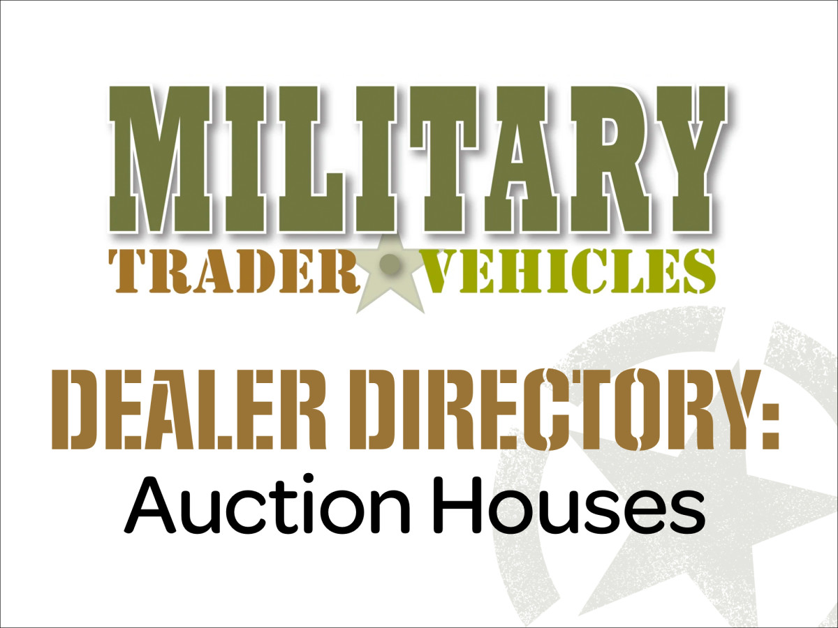 Military Trader Dealer Directory of Auction Houses